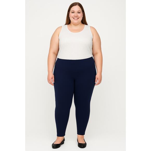 Isaac Mizrahi Live! Elements Navy High-Waist Leggings Women’s 2X NWOT - Picture 1 of 6